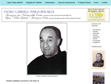 Tablet Screenshot of padregabrielemariaberardi-osm.org